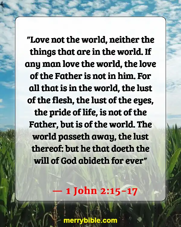 Bible Verses About Living Life To The Fullest (1 John 2:15-17)