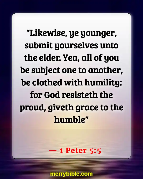 Bible Verses About Criticizing Pastors (1 Peter 5:5)