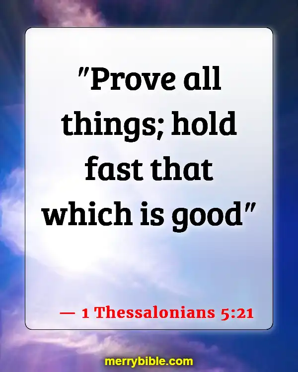 Bible Verse About Running The Race With Perseverance (1 Thessalonians 5:21)