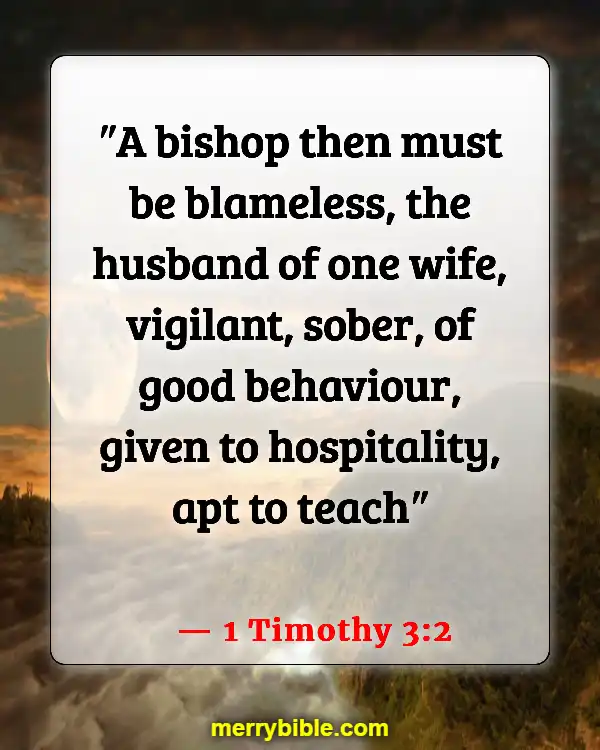 Bible Verses About Criticizing Pastors (1 Timothy 3:2)