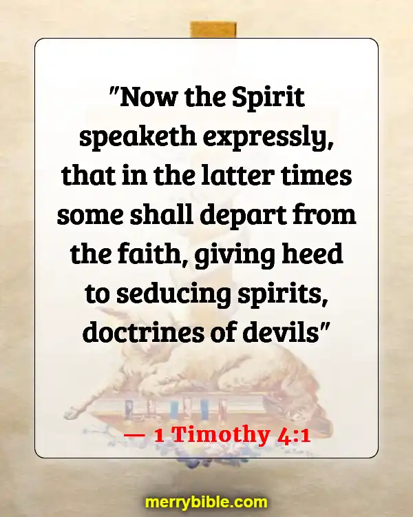 Bible Verses About Deception In The Last Days (1 Timothy 4:1)