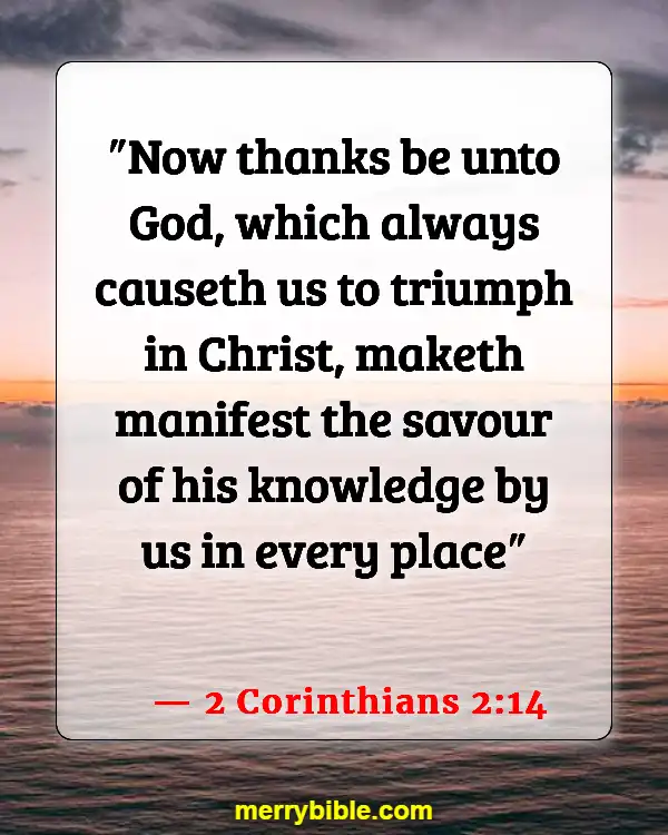 Bible Verses About God’s Love For Unbelievers (2 Corinthians 2:14)