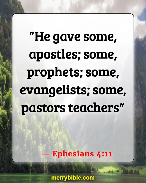 Bible Verses About Being Unique And Special (Ephesians 4:11)
