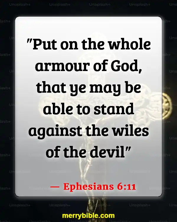 Bible Verse About Running The Race With Perseverance (Ephesians 6:11)