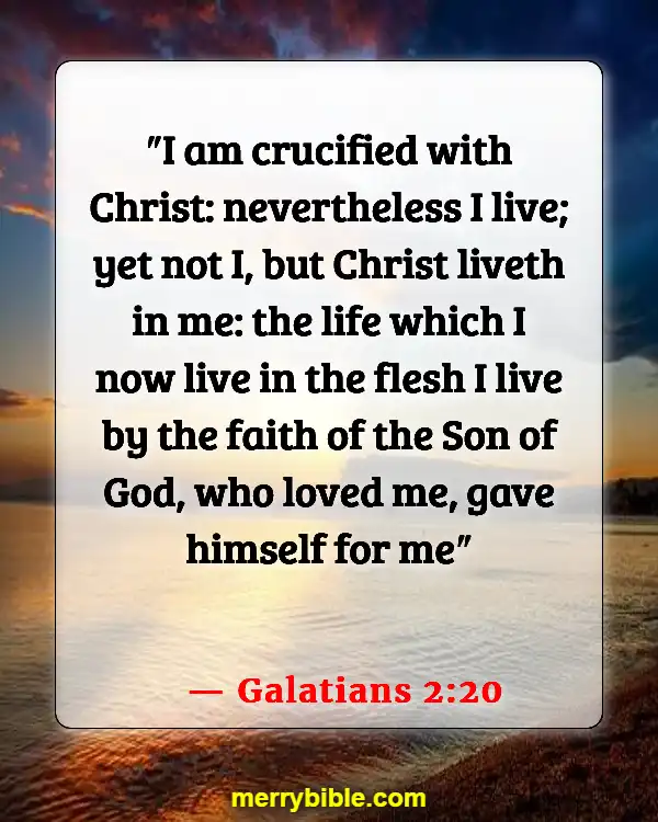 Bible Verses About Being Unique And Special (Galatians 2:20)