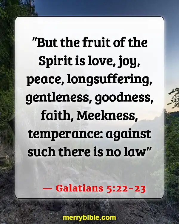 Bible Verses About Living Life To The Fullest (Galatians 5:22-23)