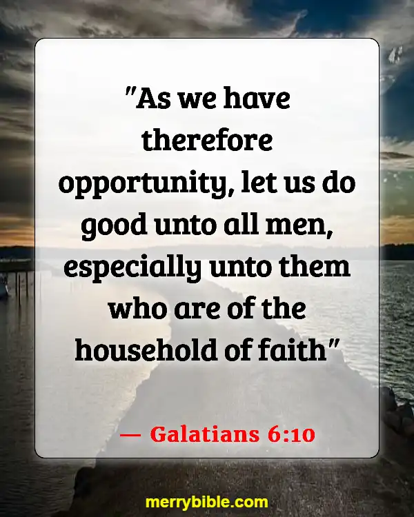 Bible Verses About Belonging To The Family Of God (Galatians 6:10)