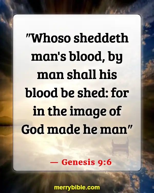 Bible Verses About Why We Were Created (Genesis 9:6)