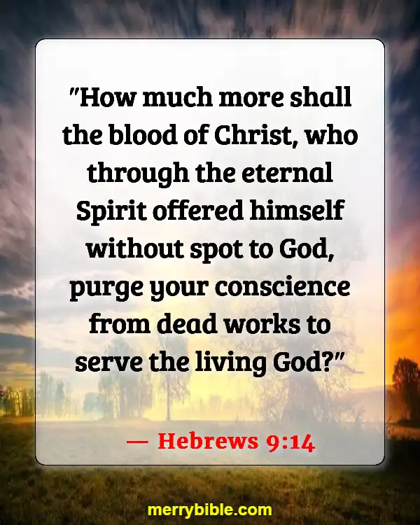 Bible Verses On Victory Through The Blood Of Jesus (Hebrews 9:14)