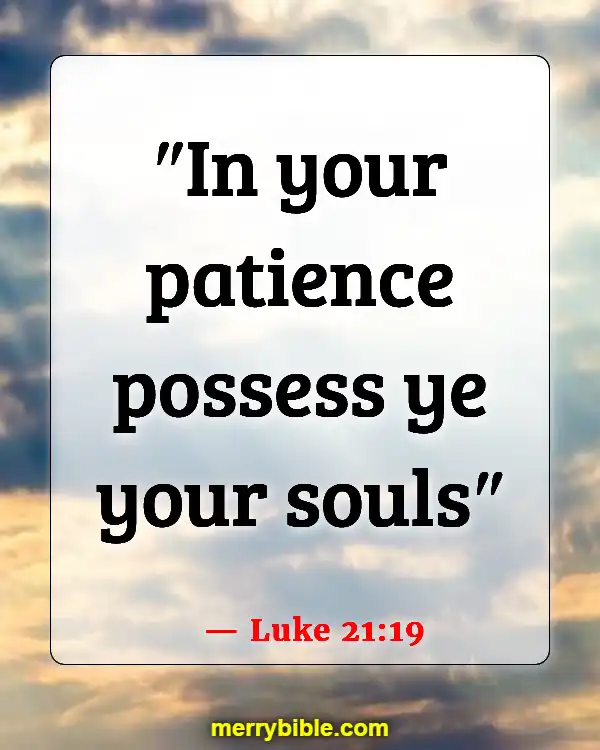 Bible Verse About Running The Race With Perseverance (Luke 21:19)