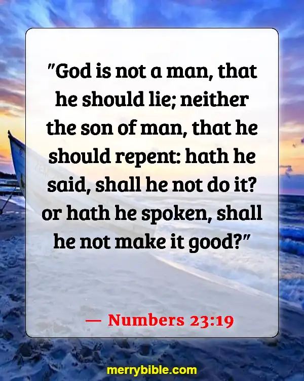 Bible Verses About Remembering What God Has Done (Numbers 23:19)