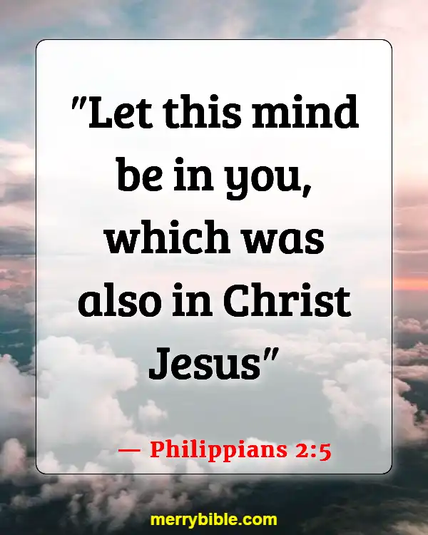 Bible Verses About Jesus Doing The Will Of The Father (Philippians 2:5)