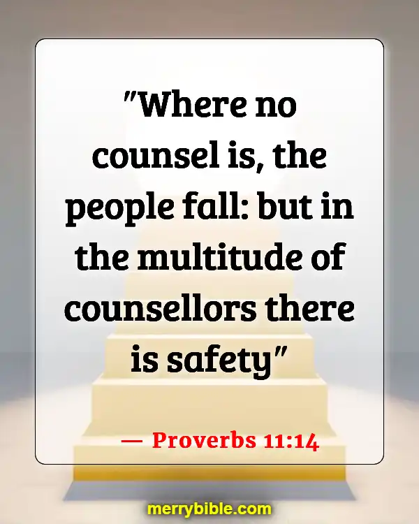 Bible Verses About God Directing Your Path (Proverbs 11:14)