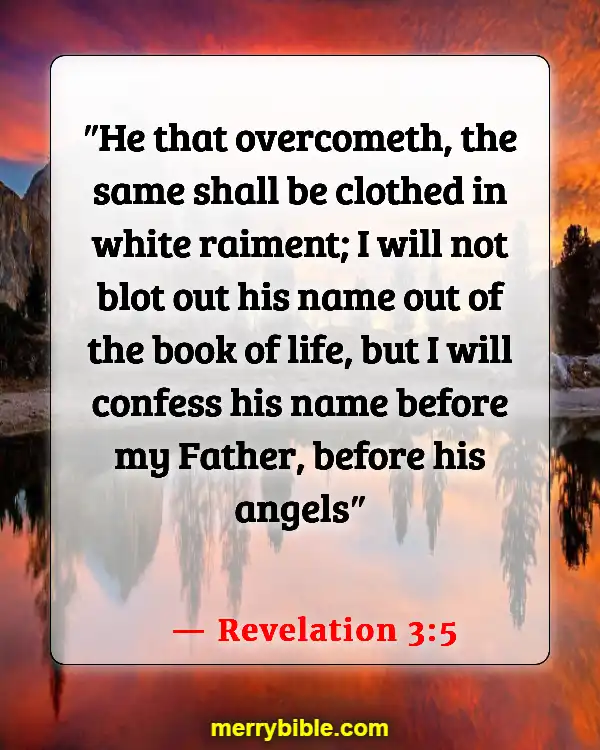 Bible Verses About Those Who Will Not Enter Heaven (Revelation 3:5)